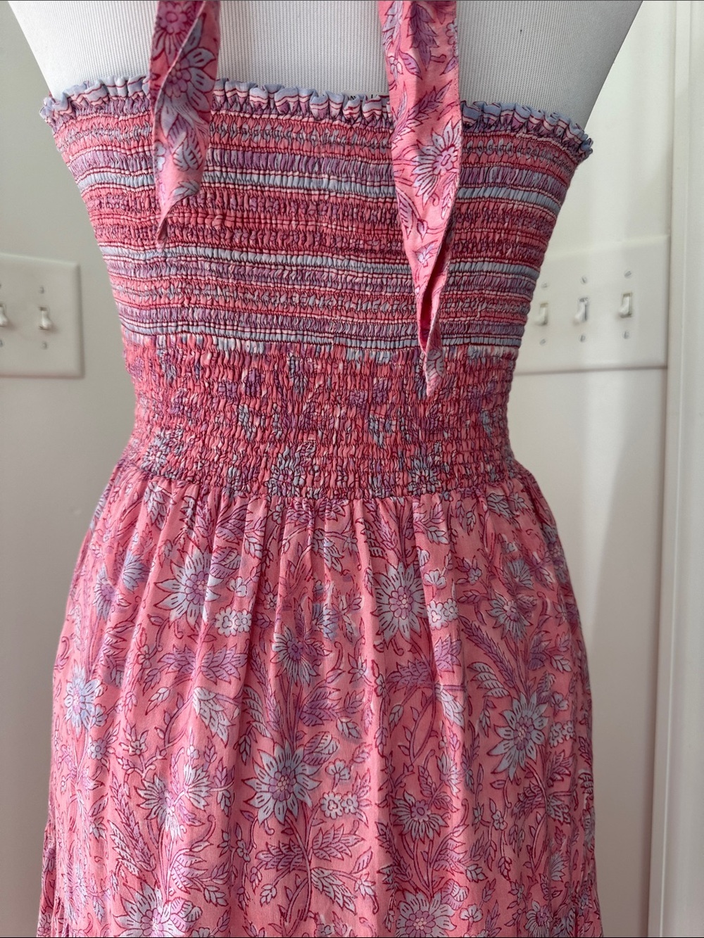 Tuckernuck Bell By Alicia Bell Halter Dress Size S - Picture 6 of 10